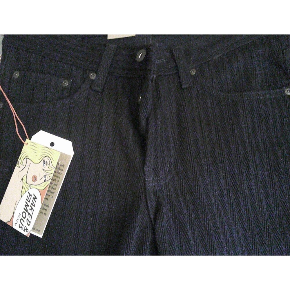 Naked and Famous Indio Sugiay Wierd Guy  size 30 hemmed to 29.5"